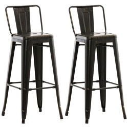 Ensemble de 2 tabourets de...