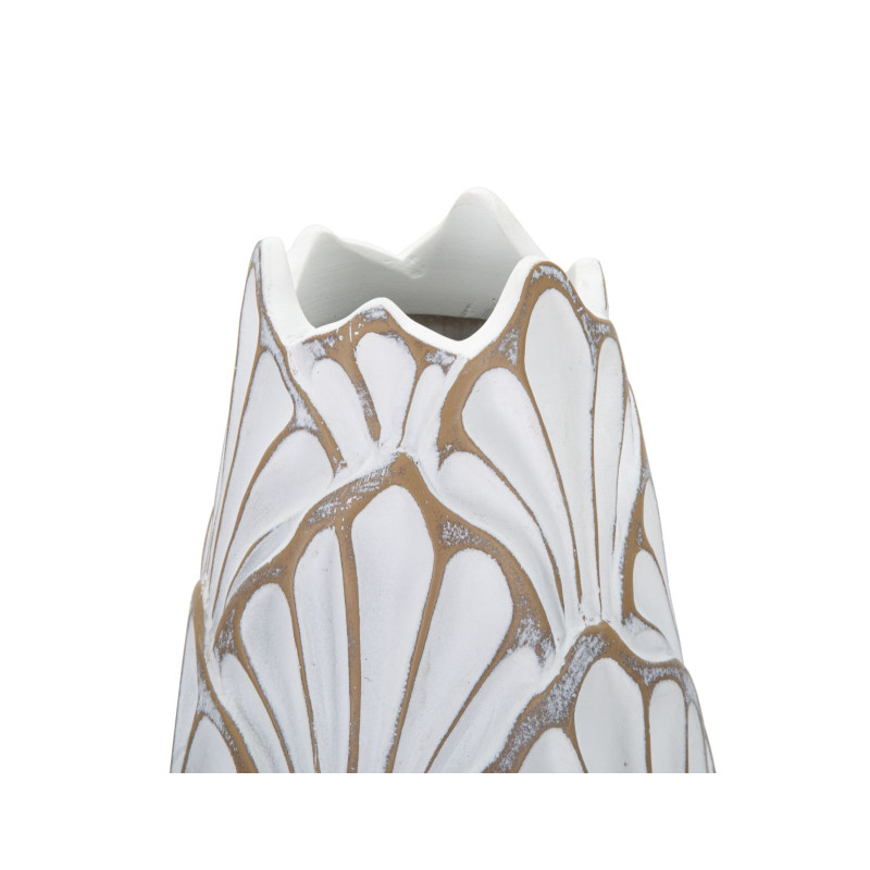 VASE POLYRÉSINE PANAMA CM Ø 18,5X55