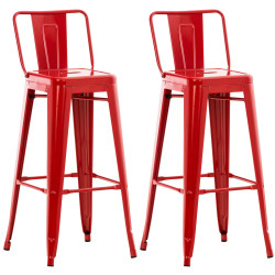 Ensemble de 2 tabourets de...