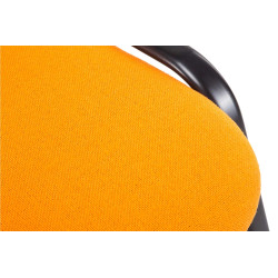 Silla De Conferencia Ken V2 En Tela Naranja