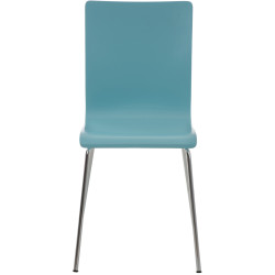 Set 2x Sedie Visitatore PEPE azzurro