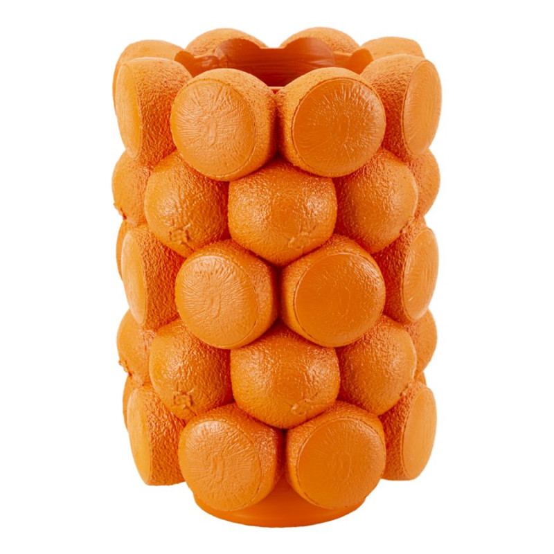 VASE ORANGE CM Ø 19X28