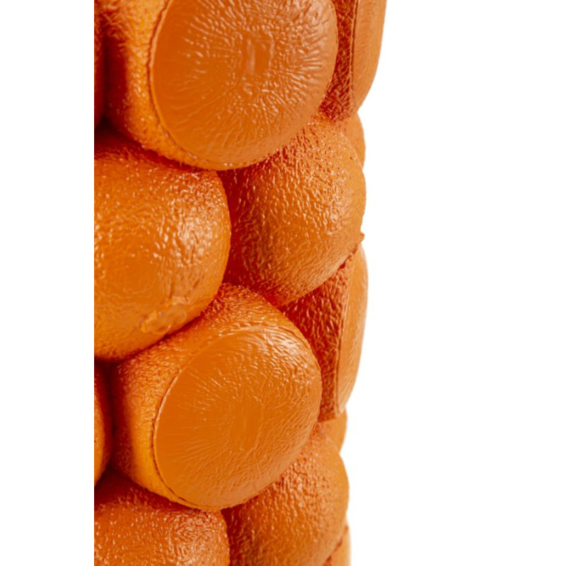 VASE ORANGE CM Ø 19X28