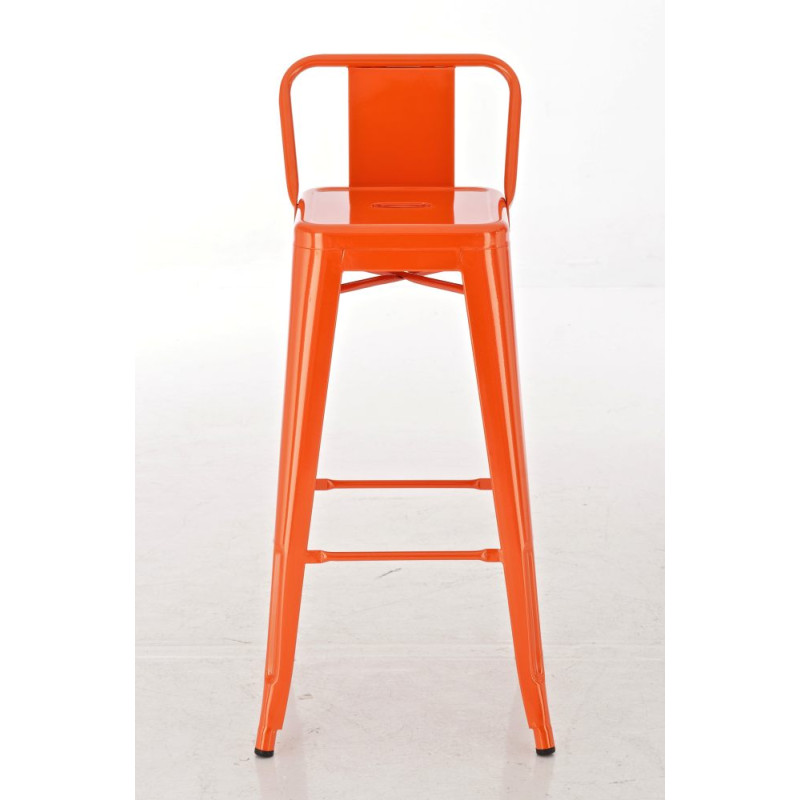 Ensemble de 2 tabourets de bar Mason orange