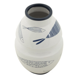 VASE POISSON CM Ø 15X24
