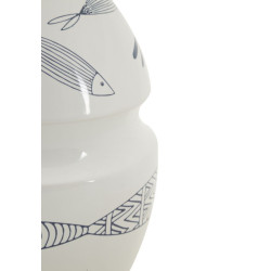 VASE POISSON CM Ø 15X24