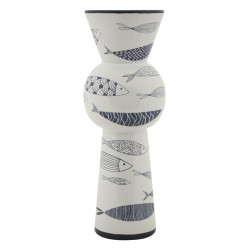 VASE POISSON HAUT CM Ø 14X38,5