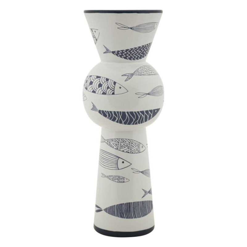 VASE POISSON HAUT CM Ø 14X38,5