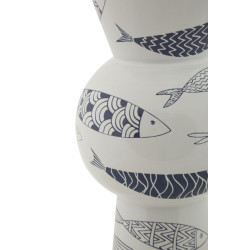 VASE POISSON HAUT CM Ø 14X38,5