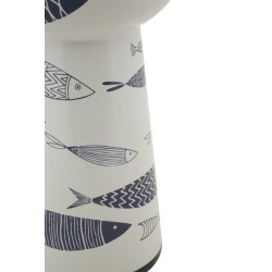 VASE POISSON HAUT CM Ø 14X38,5