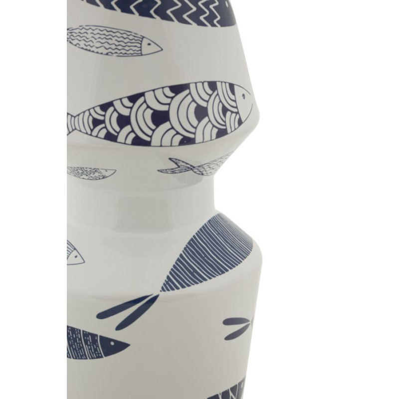 VASE POISSON DOUBLE CM Ø 14X34