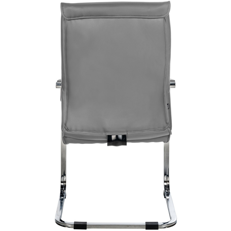 Chaise visiteur Hobart grise