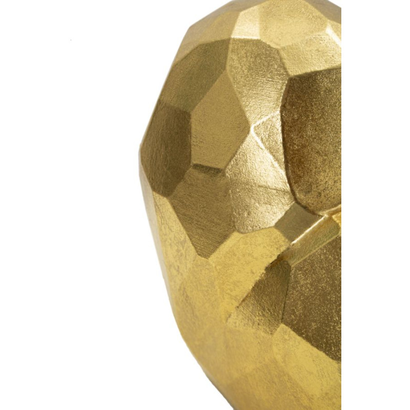 VASE COEUR OR CM 19X9X18