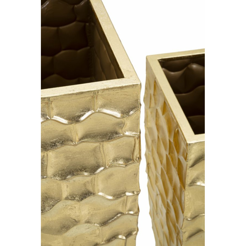 PORTE-VASE GLODY SET 3 PCS CM 38X38X94-30,5X30,5X76- 23x23x63