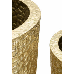 PORTE-VASE GLASY SET 3 PCS CM Ø 50,8X114,9-40X92,7-29,8X70,5
