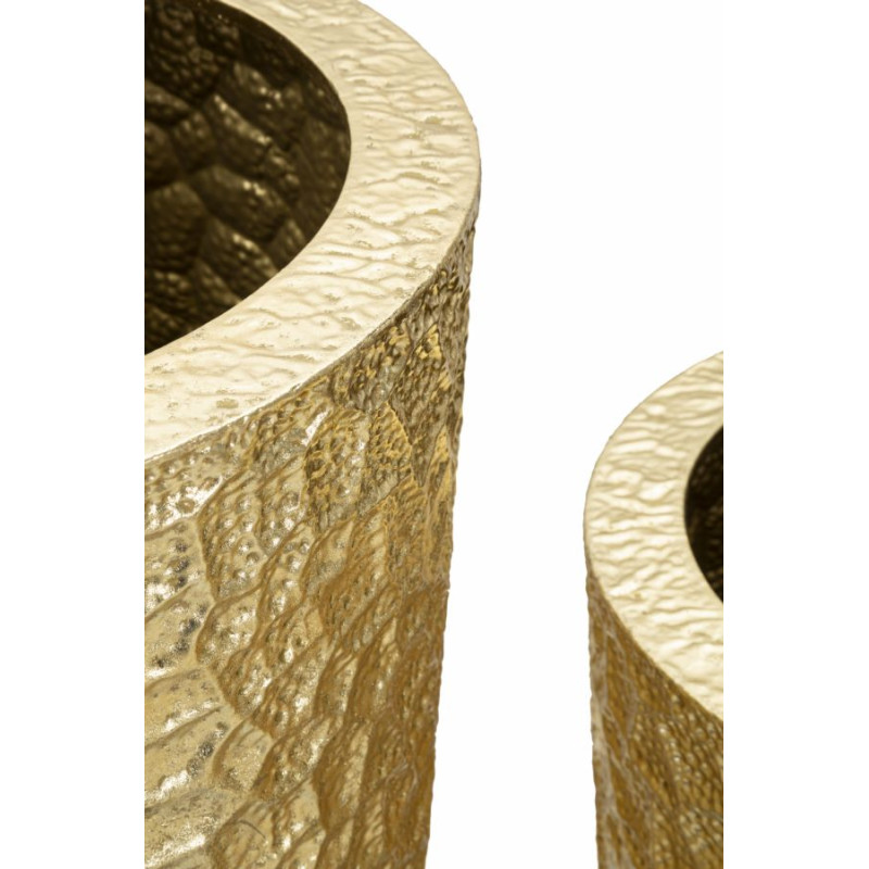 PORTE-VASE GLASY SET 3 PCS CM Ø 50,8X114,9-40X92,7-29,8X70,5