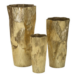 ENSEMBLE DE 3 PORTE-VASE...