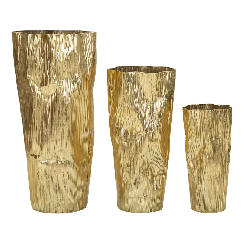 ENSEMBLE DE 3 PORTE-VASE GLOLLY CM Ø 41X39X83- 32X31X67-23X25X49