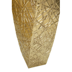 ENSEMBLE DE 2 PORTE-VASE CARRÉS CM 34X34X90-25X25X78
