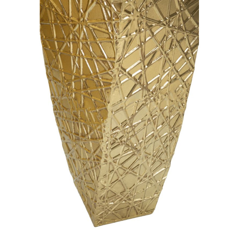 ENSEMBLE DE 2 PORTE-VASE CARRÉS CM 34X34X90-25X25X78