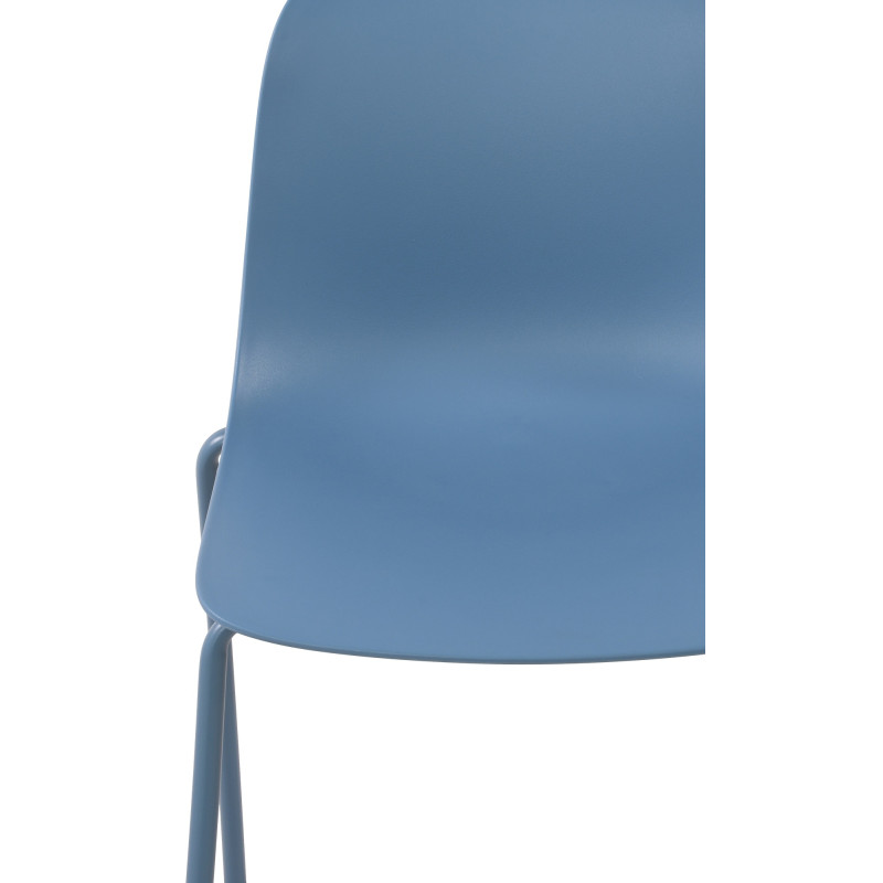 Chaise Hardin bleu