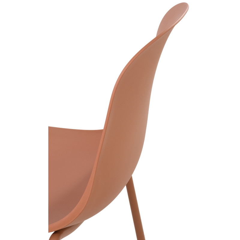 Chaise Hardin terre cuite
