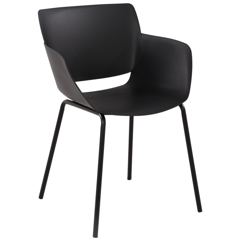 Chaise Alpena noir