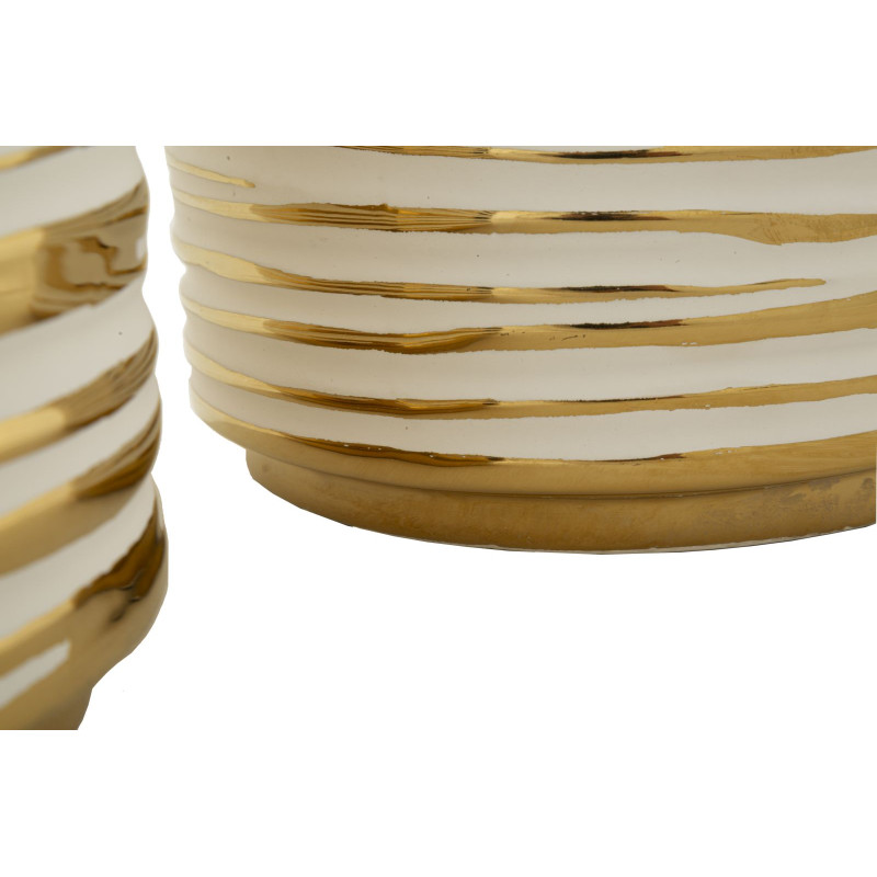 PORTE-VASE BLOM SET 2 PIÈCES CM Ø 23X22-18X17,5