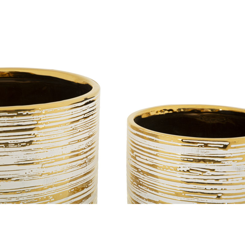 PORTE-VASE MELODY SET 2 PIÈCES CM Ø 23X24-17,5X19