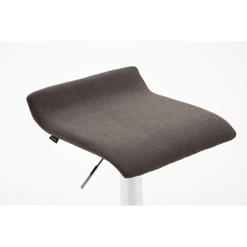 Lot de 2 tabourets de bar Dyn V2 tissu C gris foncé