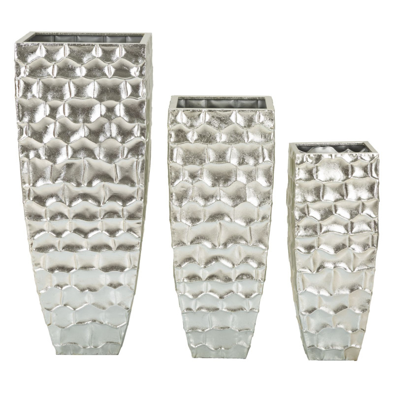 PORTE-VASE ARGY SET 3 PCS CM Ø 38,1X90,8-30,5X75,6-24,8X62,2