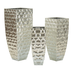 PORTE-VASE ARGY SET 3 PCS CM Ø 38,1X90,8-30,5X75,6-24,8X62,2