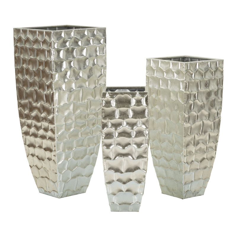 PORTE-VASE ARGY SET 3 PCS CM Ø 38,1X90,8-30,5X75,6-24,8X62,2