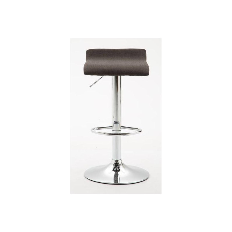 Lot de 2 tabourets de bar Dyn V2 tissu C gris foncé