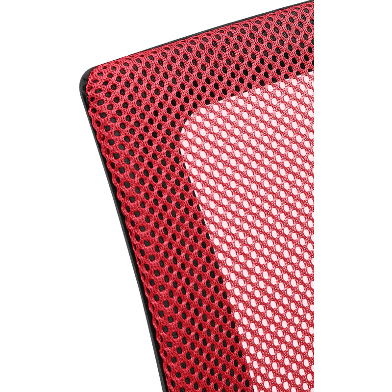 Chaise visiteur Eureka rouge