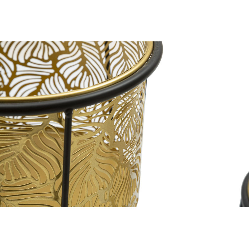 PORTE-VASE LEAVY JEU 2 PCSCM Ø 21X40-19X22