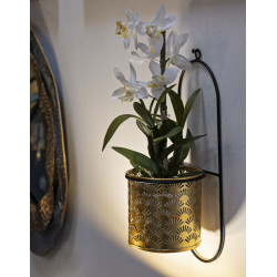 PORTE-VASE MURAL HONG CM 14X14X37