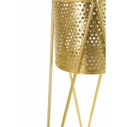 LOT DE 2 PORTE-VASE GLAT CM 21X20X46-18X18X32
