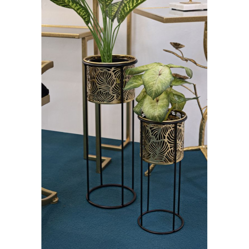 PORTE-VASE FLAT COPPIA SET 2 PCS CM Ø 17X45-13,5X33