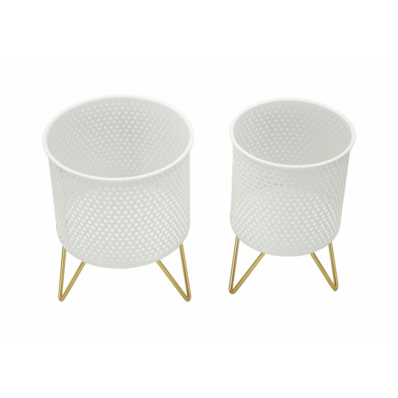 PORTE-VASE GASPY SET 2 PCS CM Ø 16X20-13X20