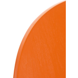 Silla De Comedor Apilable Diego Naranja