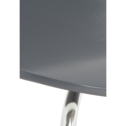 Silla De Comedor Apilable Diego Gris