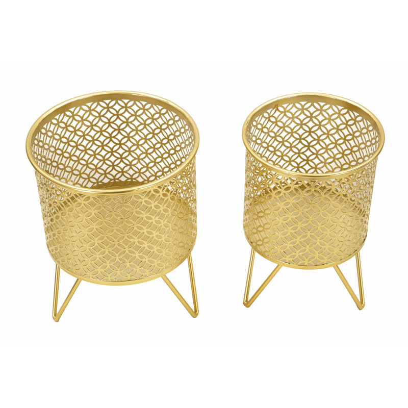 PORTE-VASE CECI LOT DE 2 PCS CM Ø 16X20-13X20