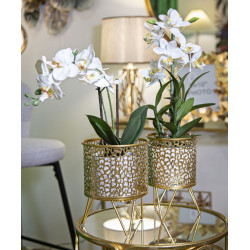 ENSEMBLE DE 2 PORTE-VASE PINY CM Ø 16X20-13X20