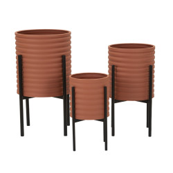 PORTE-VASE MILLY SET 3...