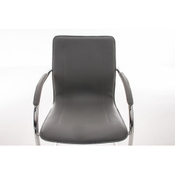 Chaise visiteur Melina Grey