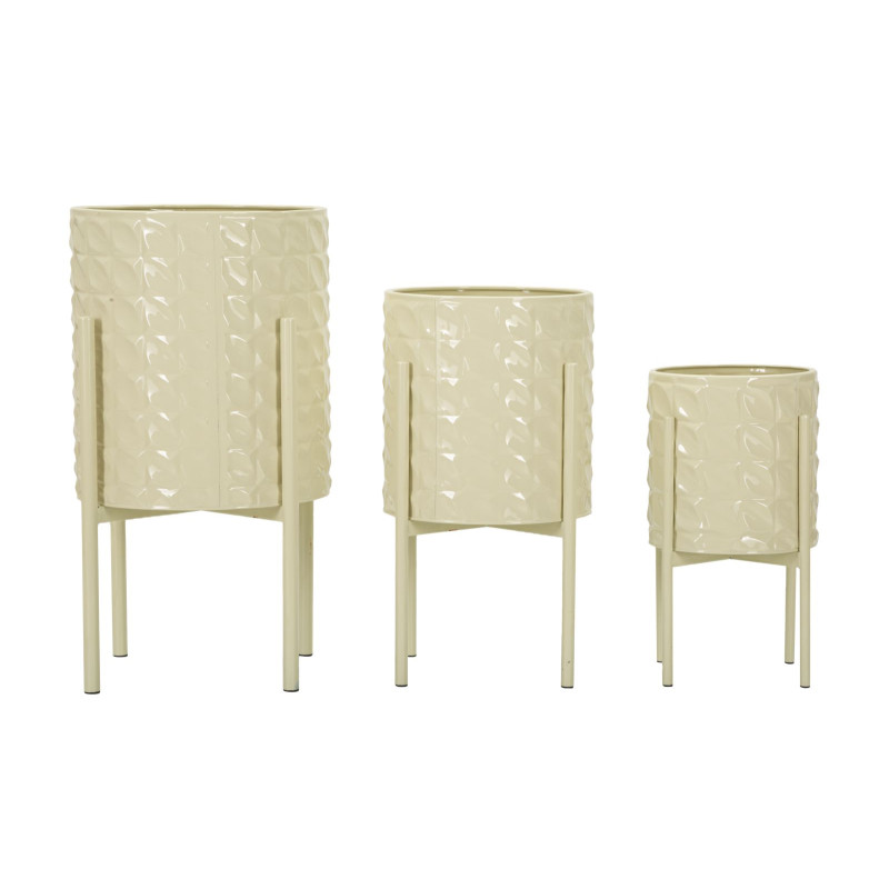 VASE HGOLDER BETSY SET 3 PIÈCES CM Ø 36X56,5-30X48,5-24X37,5