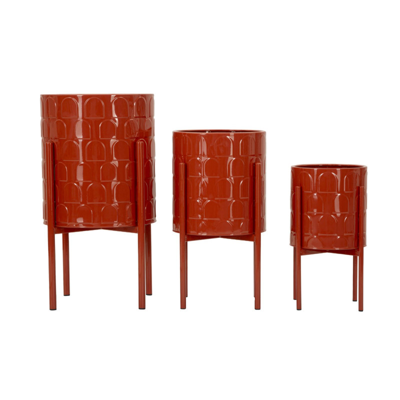 ENSEMBLE DE 3 PORTE-VASE ARCHY CM Ø 36X56,5-30X48,5-24X37,5