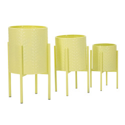 PORTE-VASE IRIS SET 3 PIÈCES CM Ø 36X56,5-30X48,5-24X37,5