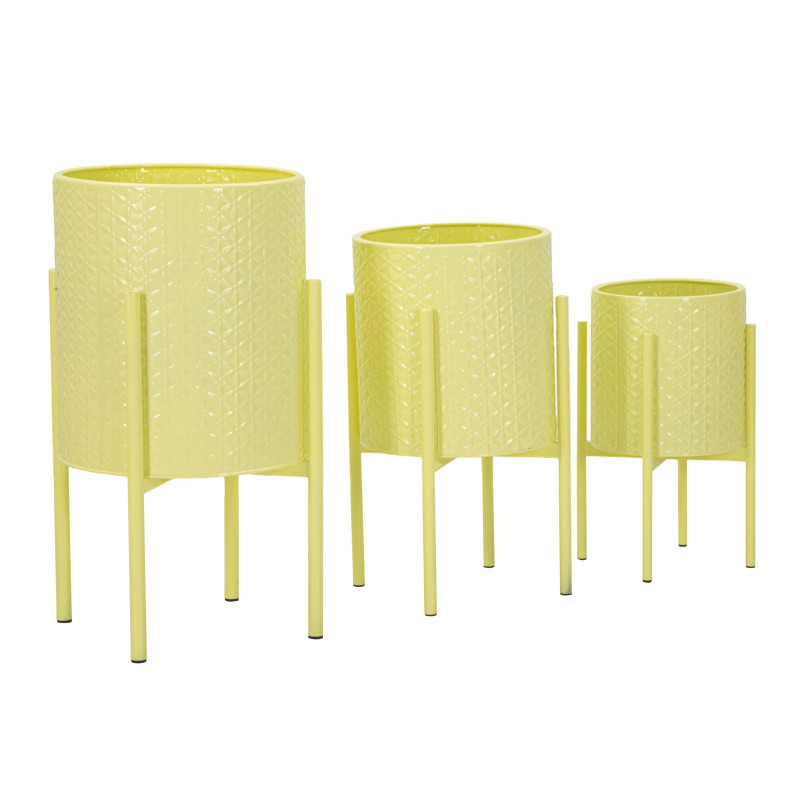 PORTE-VASE IRIS SET 3 PIÈCES CM Ø 36X56,5-30X48,5-24X37,5